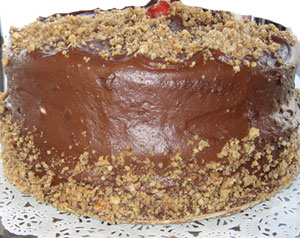 Chocolate-Icing-with-Nuts