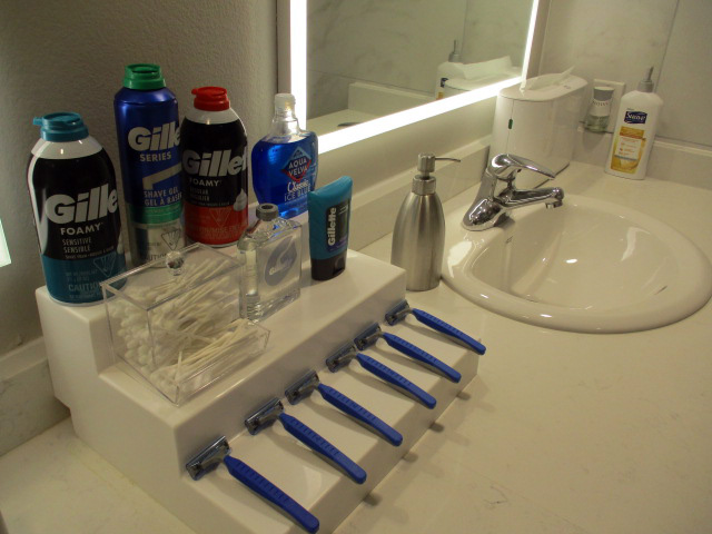 E-A-S shaving amenities