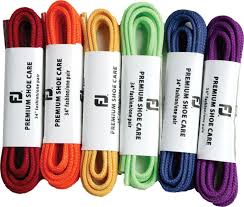 Foot Joy colored laces