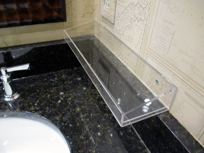 clear shelf