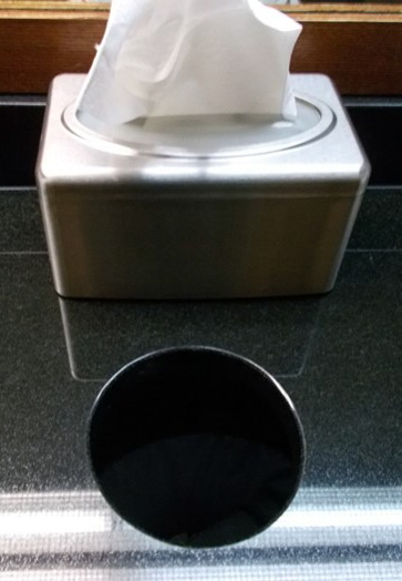 paper by drop hole